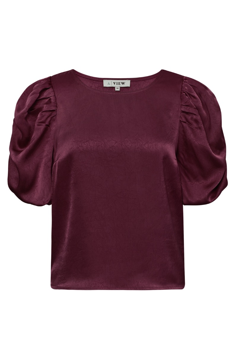 A-View - Bluse - Sinda Blouse - Bordeaux