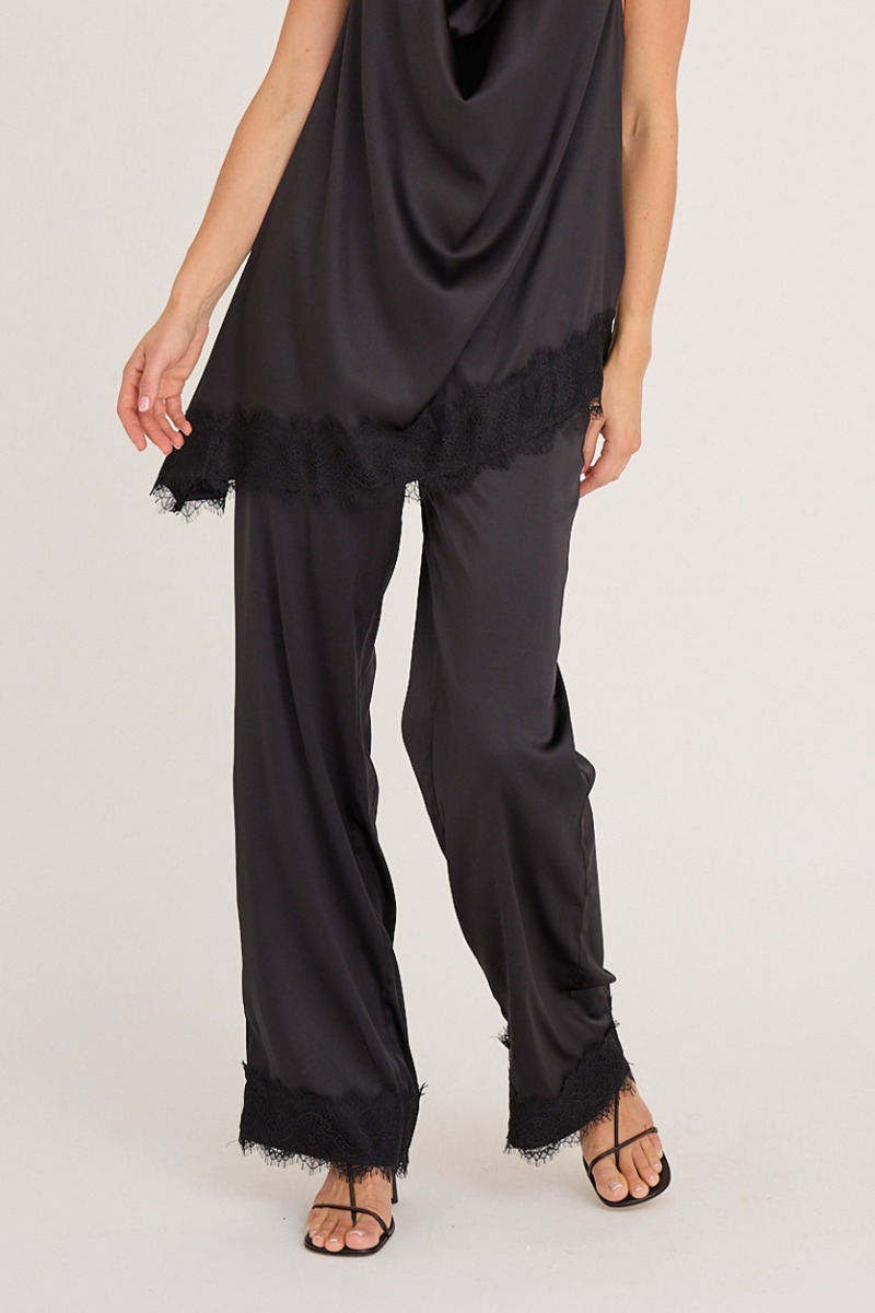 A-View - Bukser - Katti Pants - Black (Levering slut november)