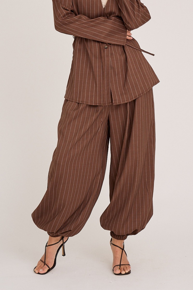 A-View - Bukser - Ollie Pants - Brown (Levering slut november)
