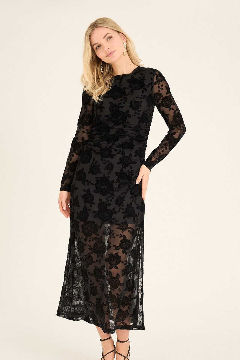 A-View - Kjole - Claudine Dress - Black