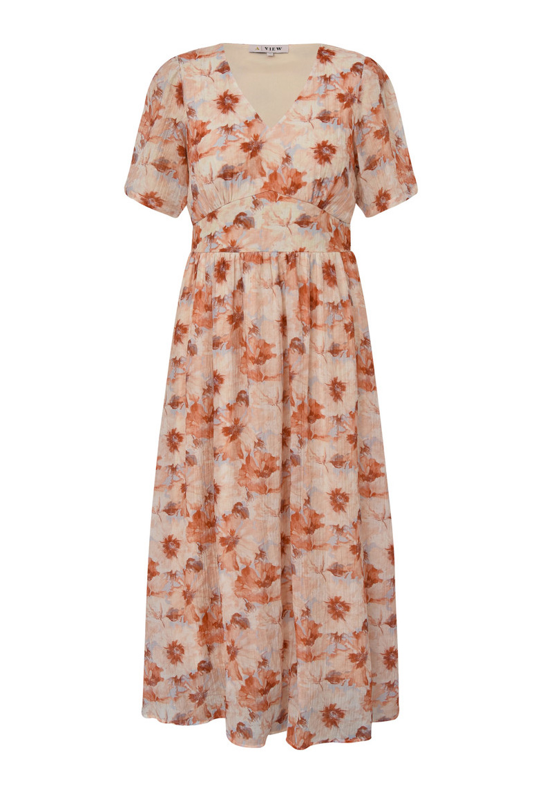 A-View - Kjole - Elena Dress - Sand/peach