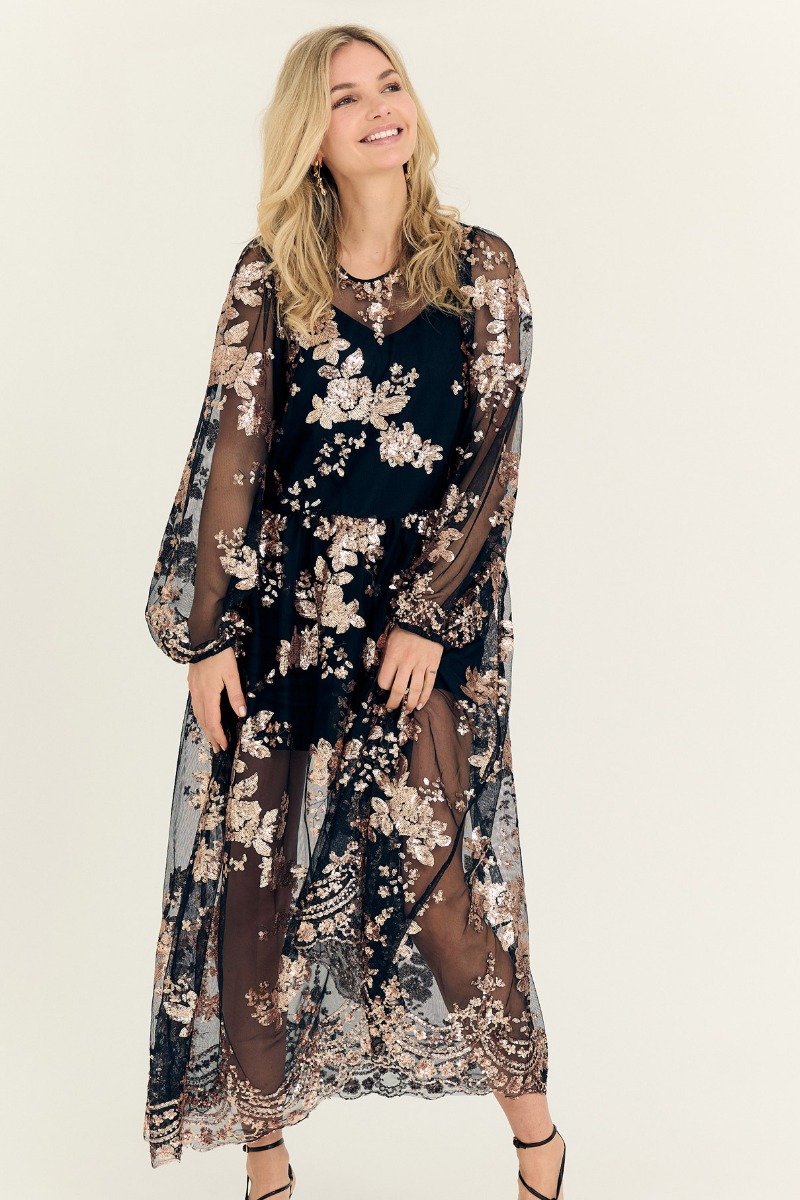 A-View - Kjole - Estelle Dress - Rose gold