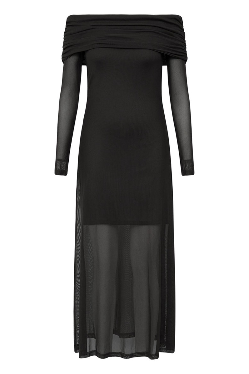 A-View - Kjole - Kit Dress - Black (Levering slut november)