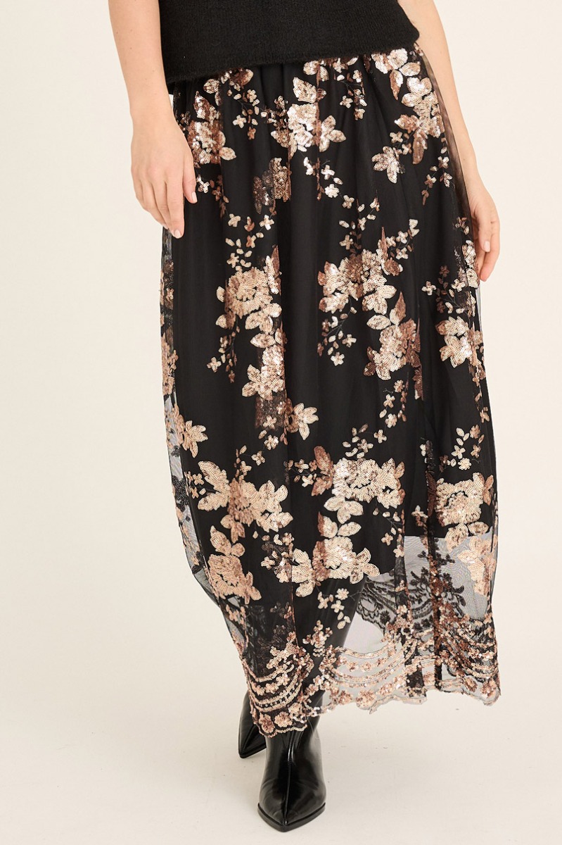 A-View - Nederdel - Estelle Skirt - Rose gold