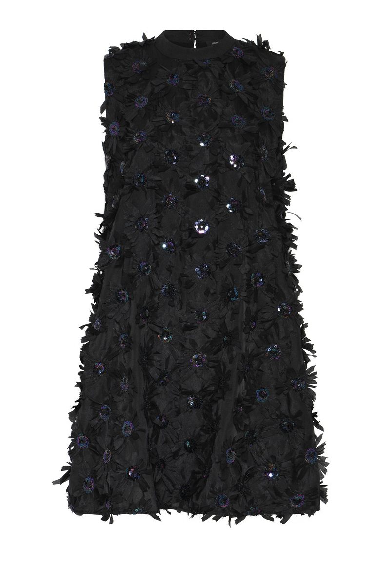Bruuns Bazaar - Kjole Sculus Chi dress - Black