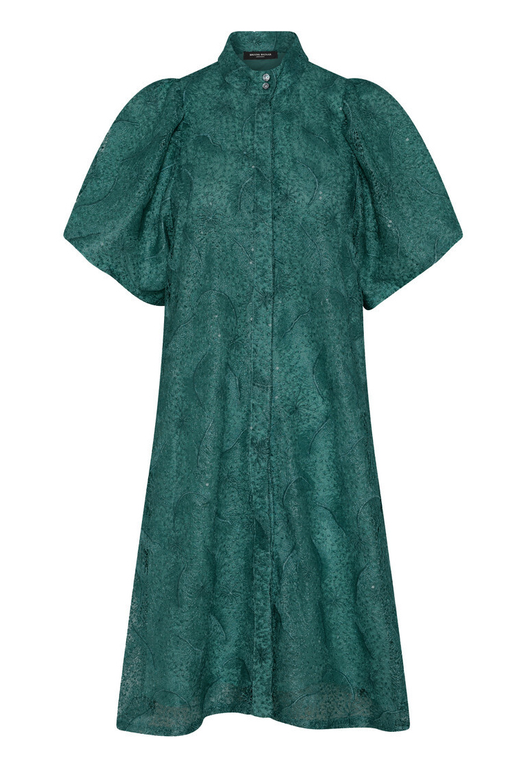 Bruuns Bazaar - Kjole - Women PalmBBPhilly dress - Forest