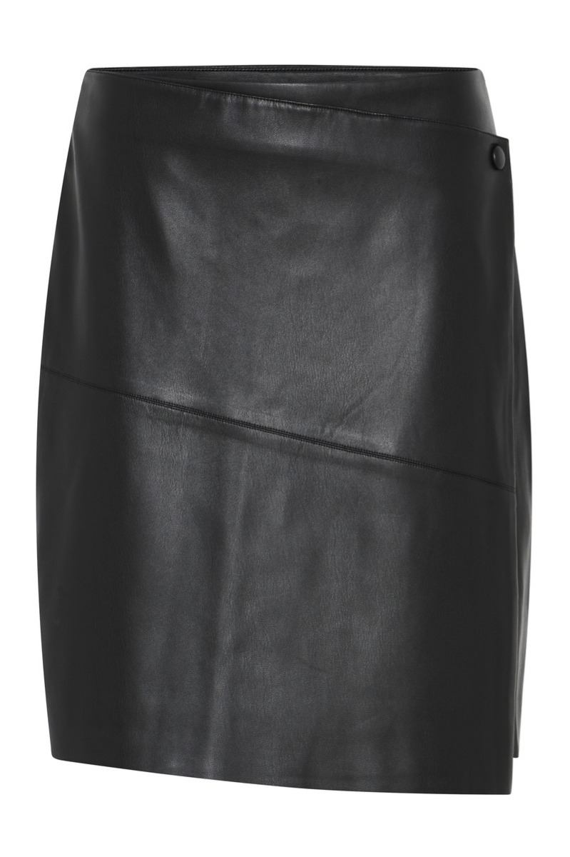 Bruuns Bazaar - Nederdel - Vegani Vistina skirt - Black (Levering midt december)