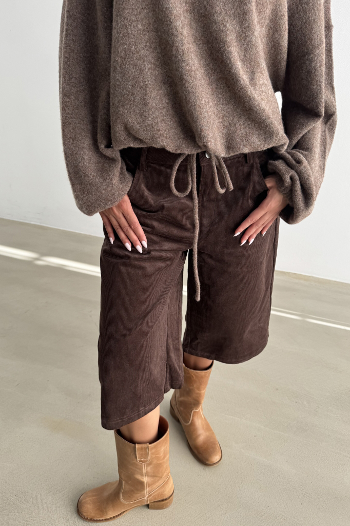 Continue - Shorts - Rosa Jordy Shorts - Brown (Levering midt/slut november)