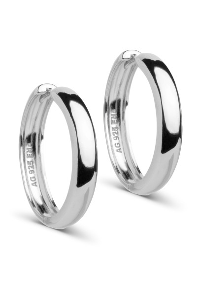 Enamel - Øreringe - Hoops