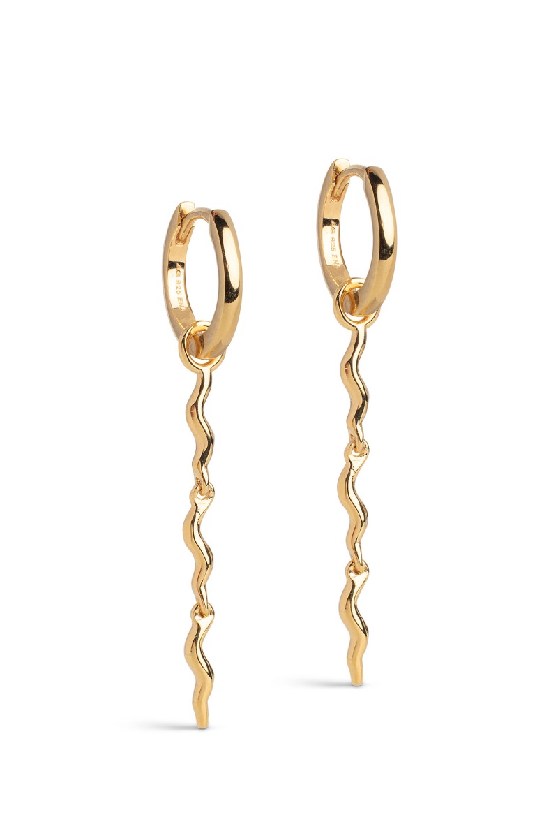 Enamel - Øreringe - Hoops