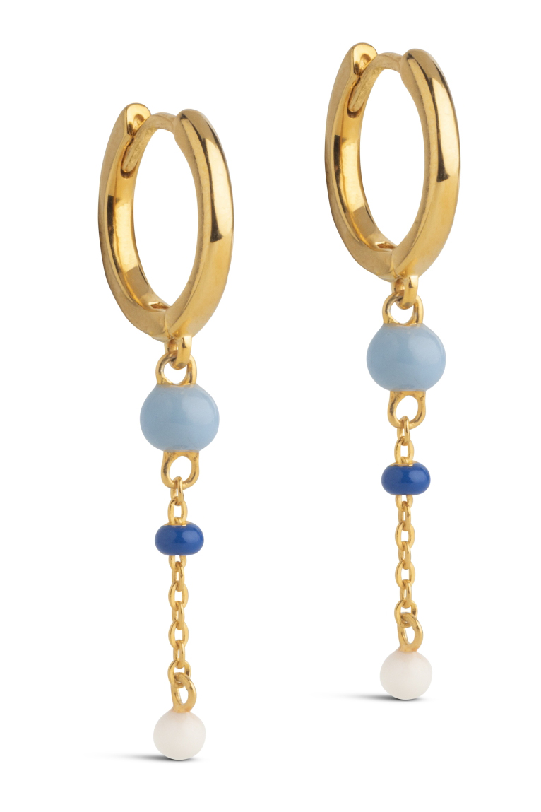 Enamel - Øreringe - Hoops