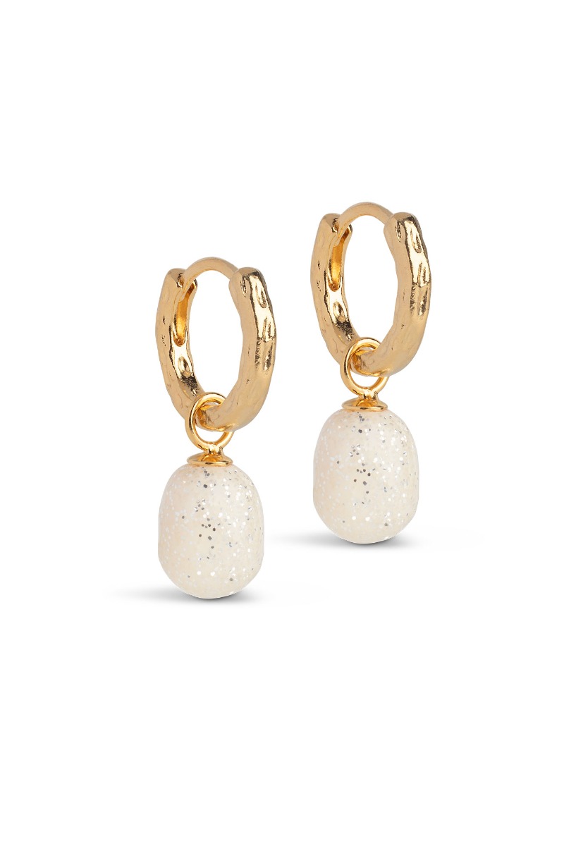 Enamel - Øreringe - Hoops