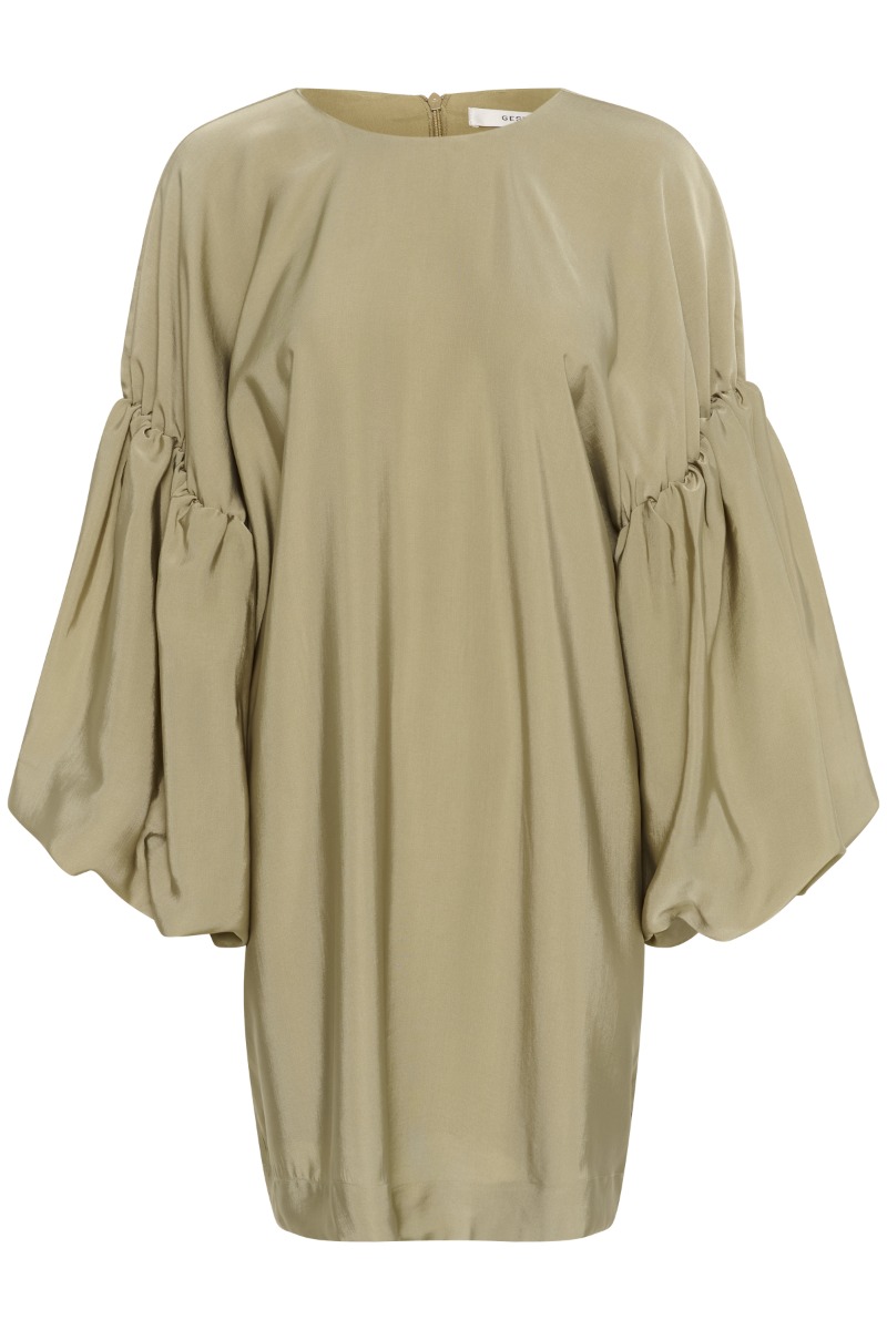 Gestuz - Kjole - GZmalloon Short Dress - Silver Sage