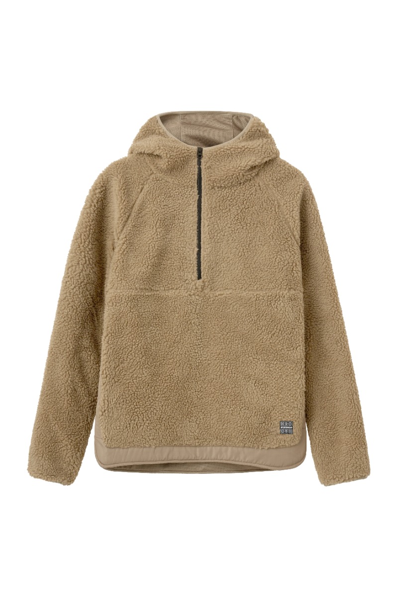 H2O - Anorak - Basic Langli Pile Anorak - Oak