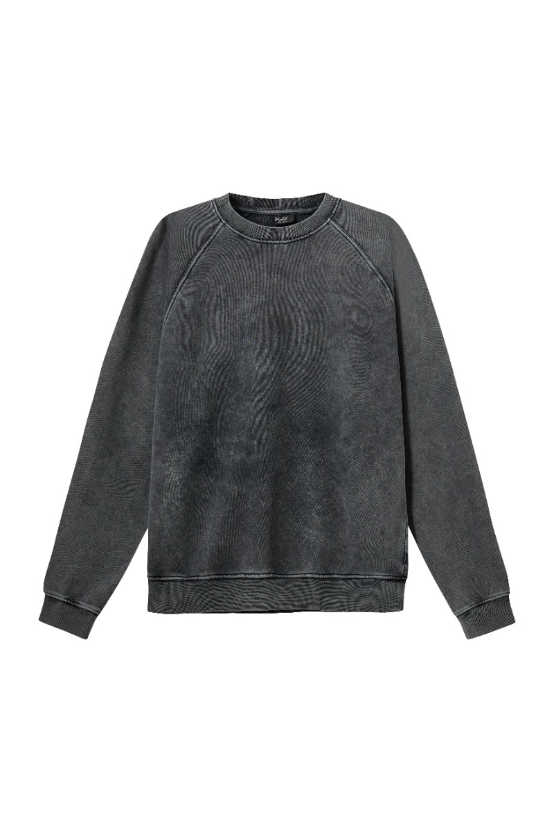 H2O - Sweatshirt - R&D Thule Oversize Sweat O´Neck - Black