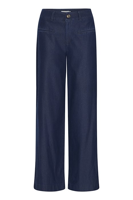 Ichi - Bukser - Kate Denim - Dark Blue