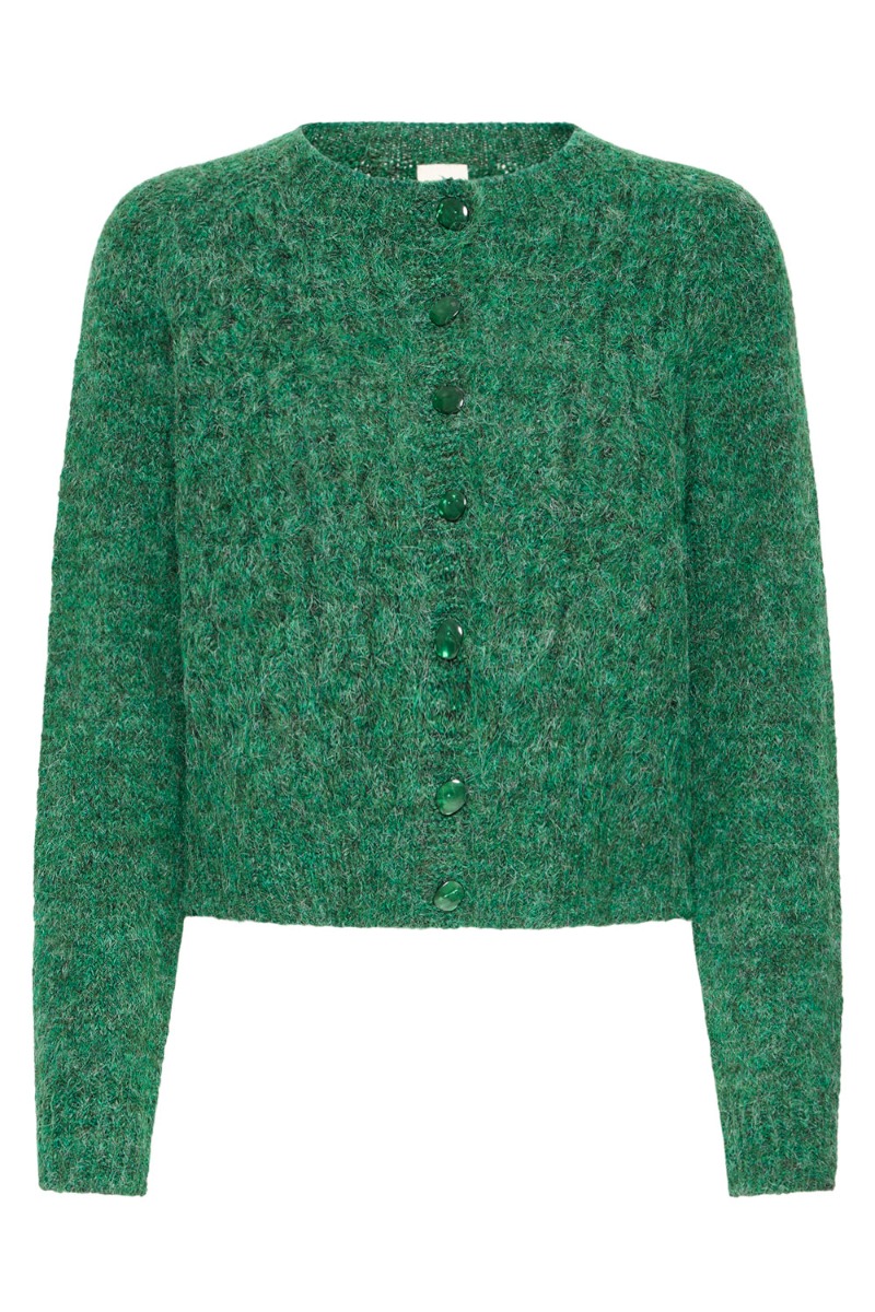 Ichi - Cardigan - Belablue - Pineneedle