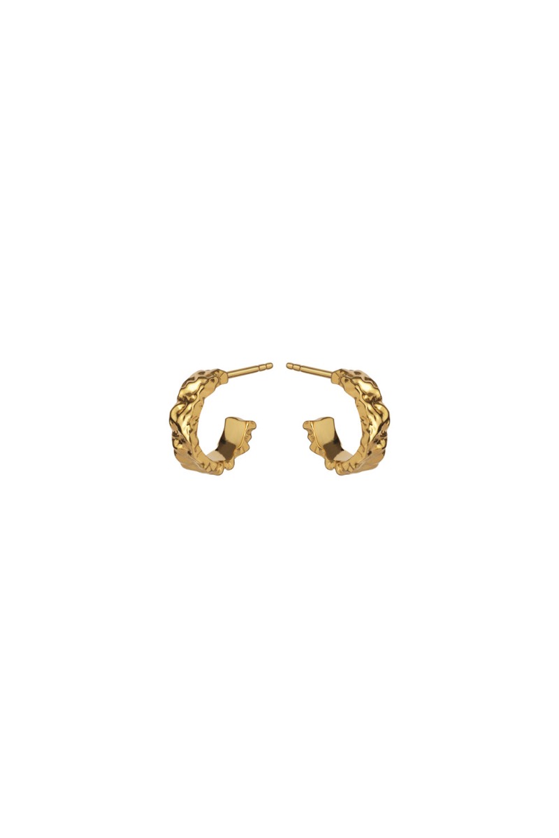 Maanesten - Øreringe - Aio Petite Earrings - Guld