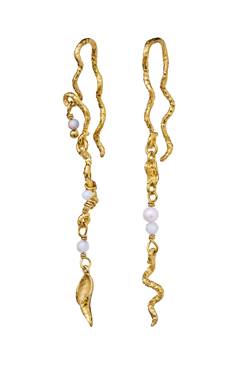 Maanesten - Øreringe - Elisa Earrings - Guld