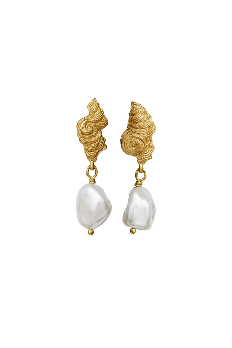Maanesten - Øreringe - Frigg Earrings - Guld