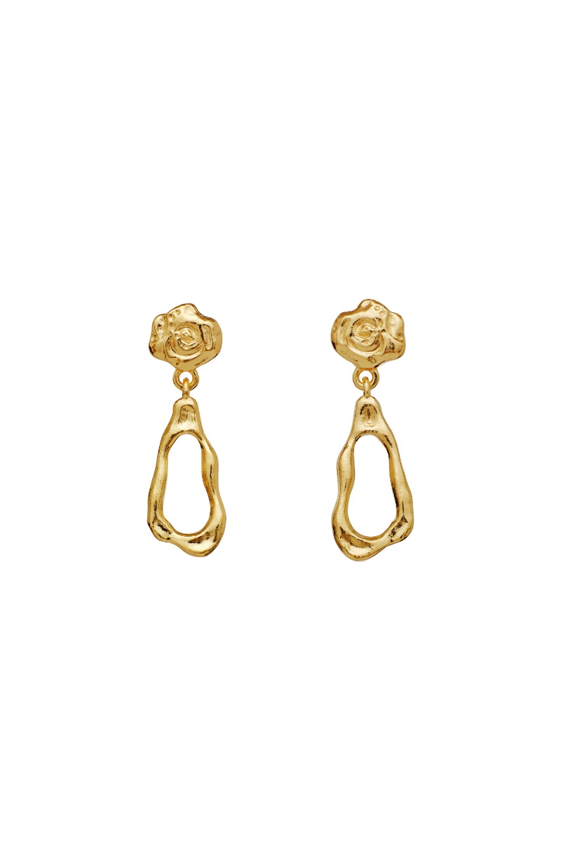 Maanesten - Øreringe - Lydia Earrings - Guld