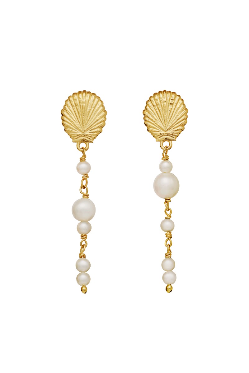 Maanesten - Øreringe - Marylyn Earrings - Guld