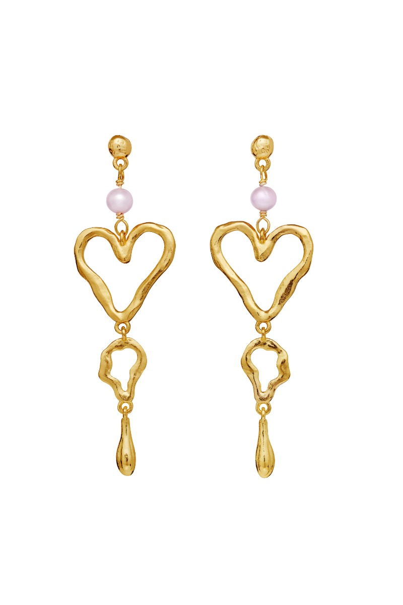 Maanesten - Øreringe - Sabrina Earrings - Guld