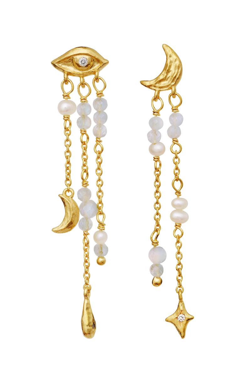 Maanesten - Øreringe - Sonata Earrings - Guld