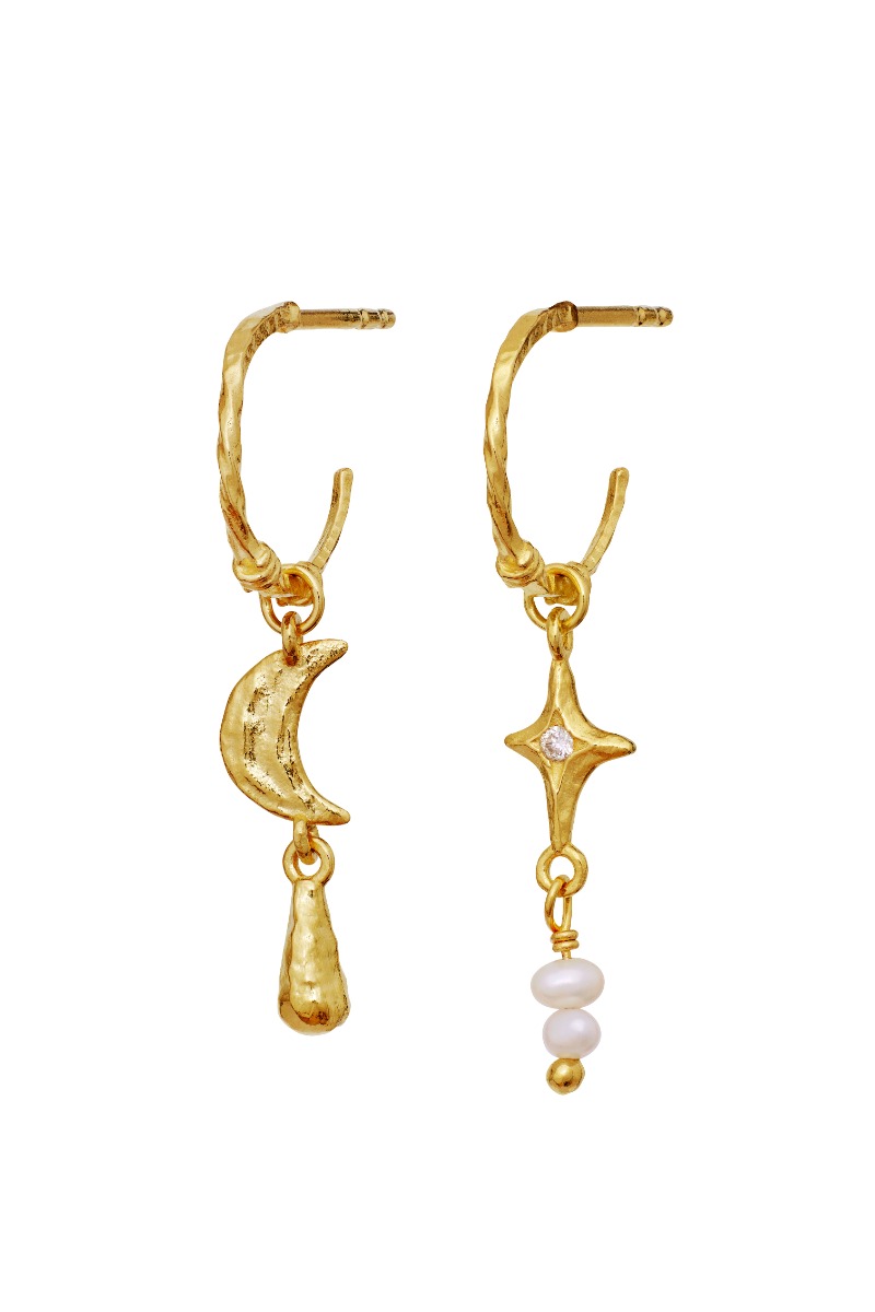 Maanesten - Øreringe - Tamina Earrings - Guld
