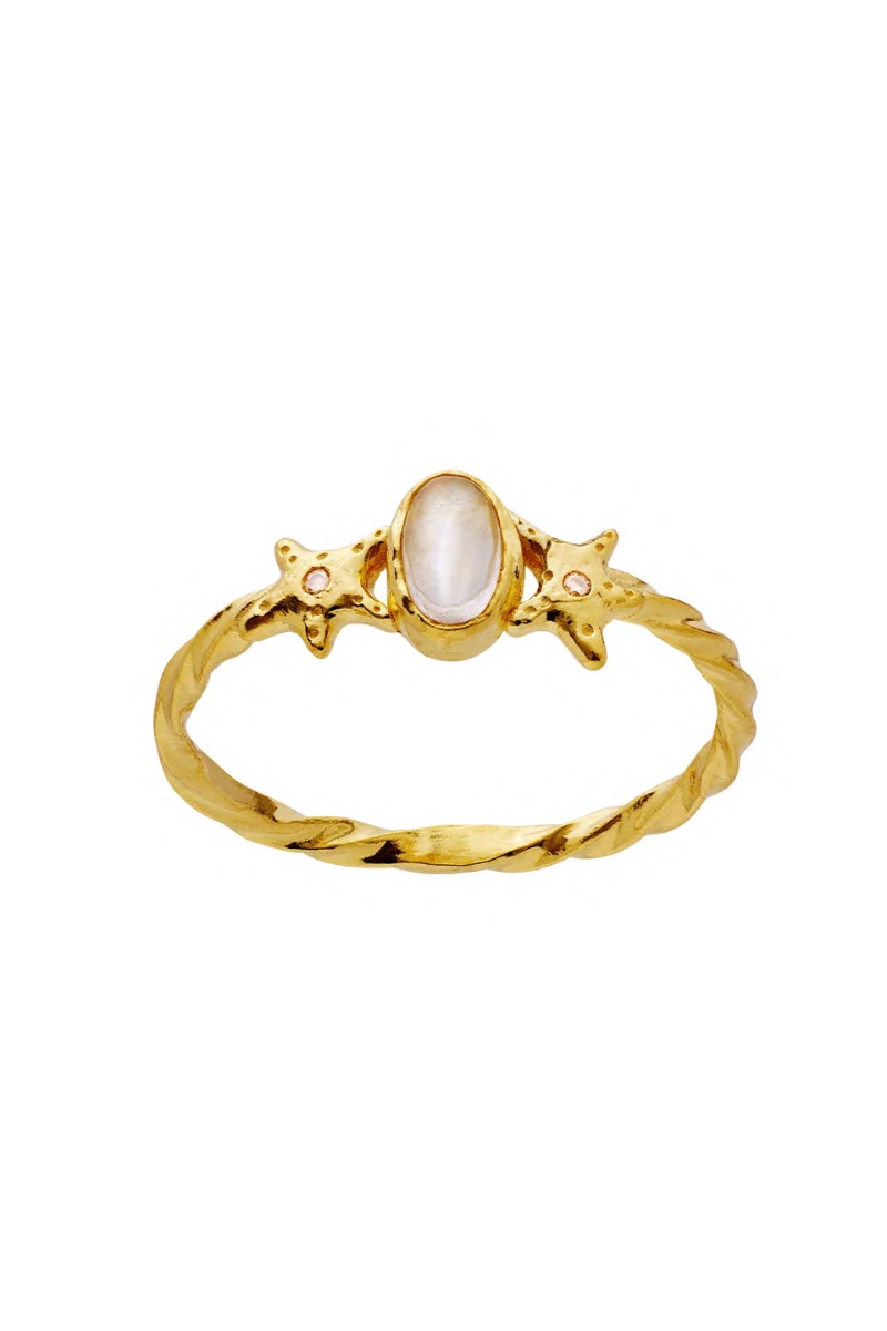 Maanesten - Ring - Ula Ring - Guld
