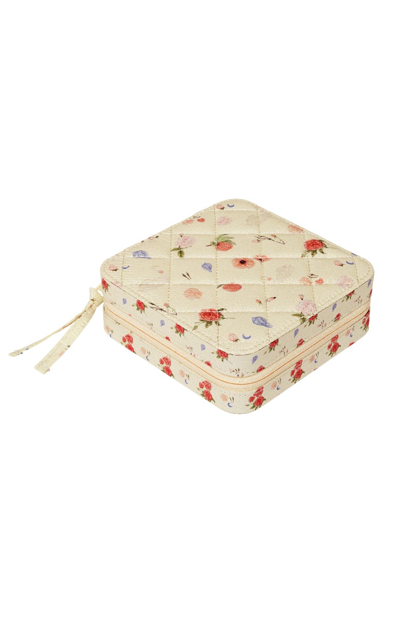 Maanesten - Smykkeskrin - Jewelry Box - Roses and Shells