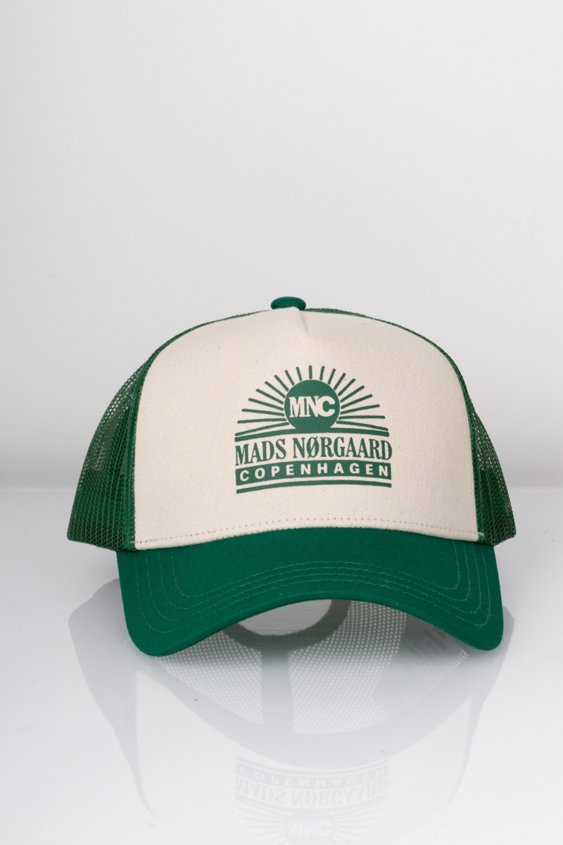 Mads Nørgaard - Kasket -  Recy Twill Trucker Cap - Verdant Green