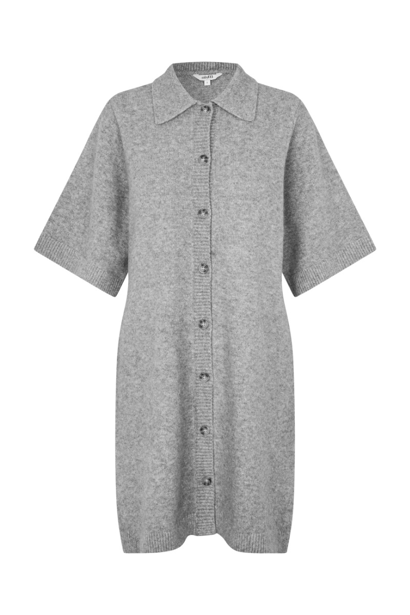 MbyM - Kjole - Biman-M - Medium Grey Melange