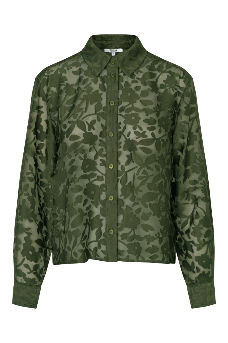 MbyM - Skjorte - Nira-M - Beetle Green