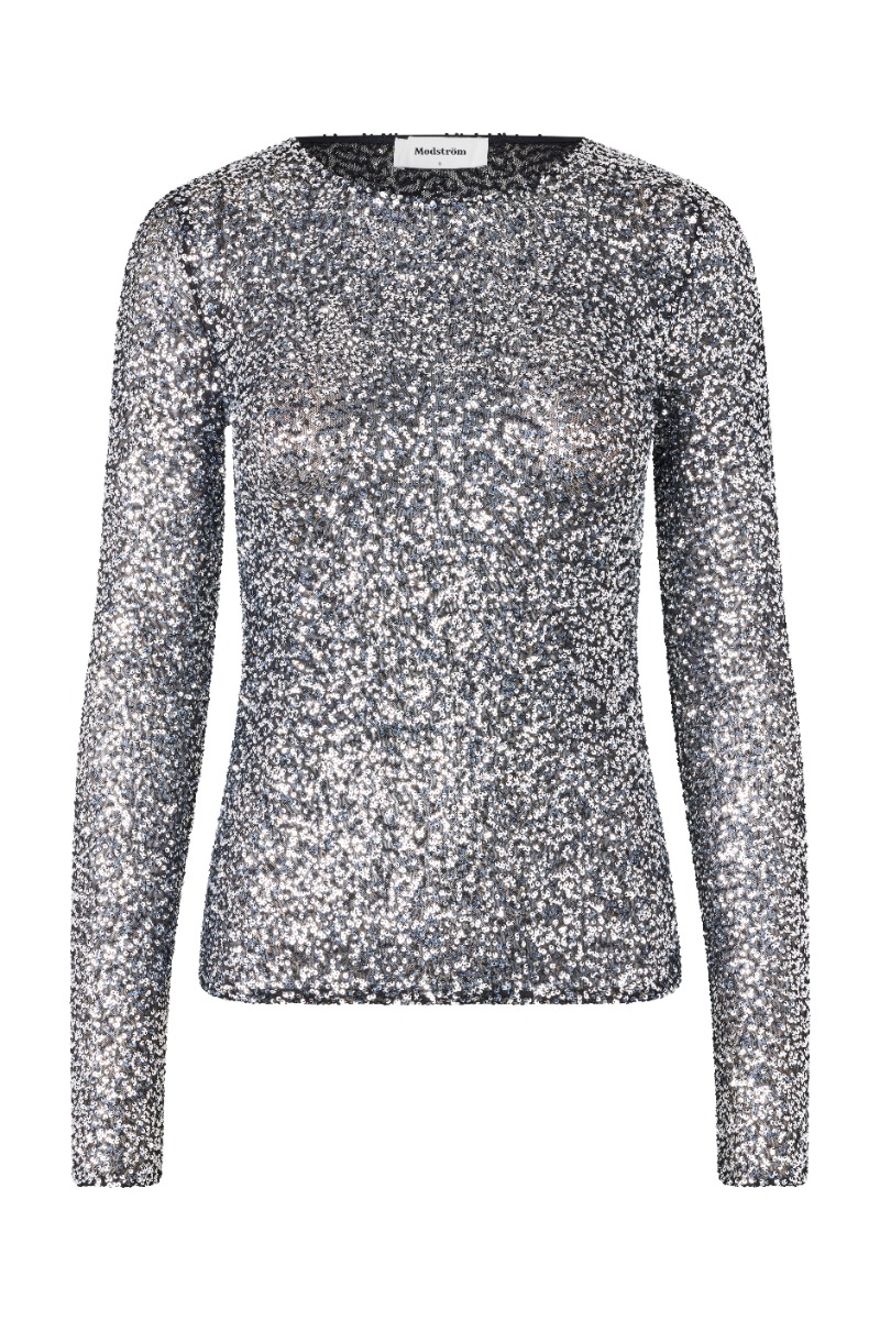 Modström - Bluse - LaraMD Top - Silver