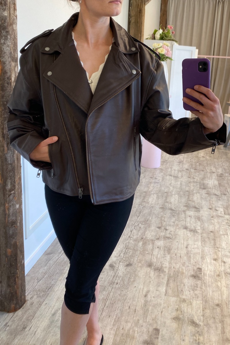 Modström - Jakke - Hullamd jacket - Decadent Chocolate