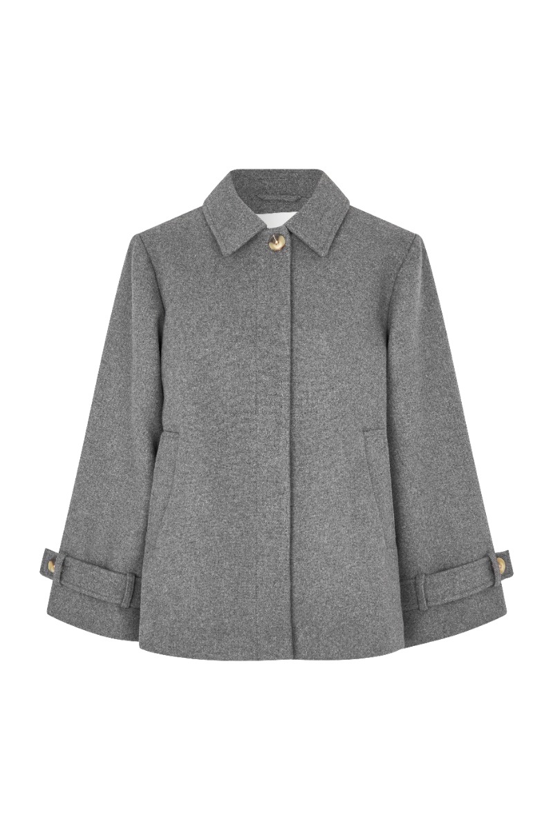 Modström - Jakke - Ofia Jacket - Dark Grey Melange