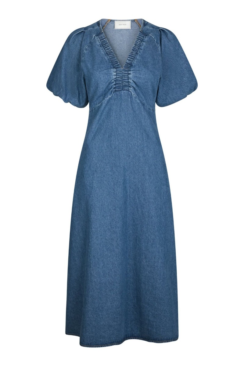 Neo Noir - Kjole - Illana Denim Dress - Blue