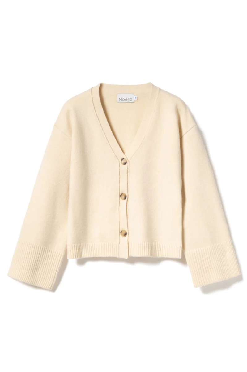 Noella - Cardigan - Lenyx Knit - Ivory