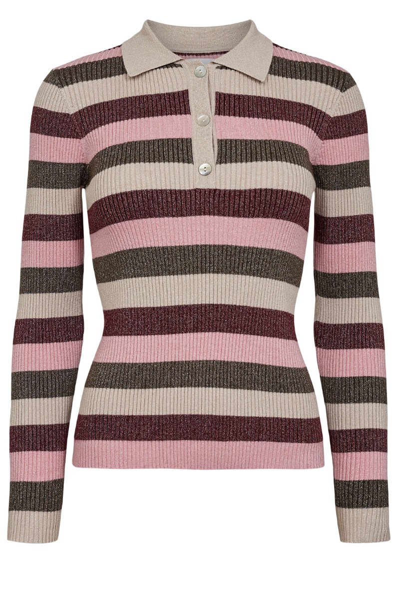 Nümph - Bluse - Moras Pullover - Gray Morn