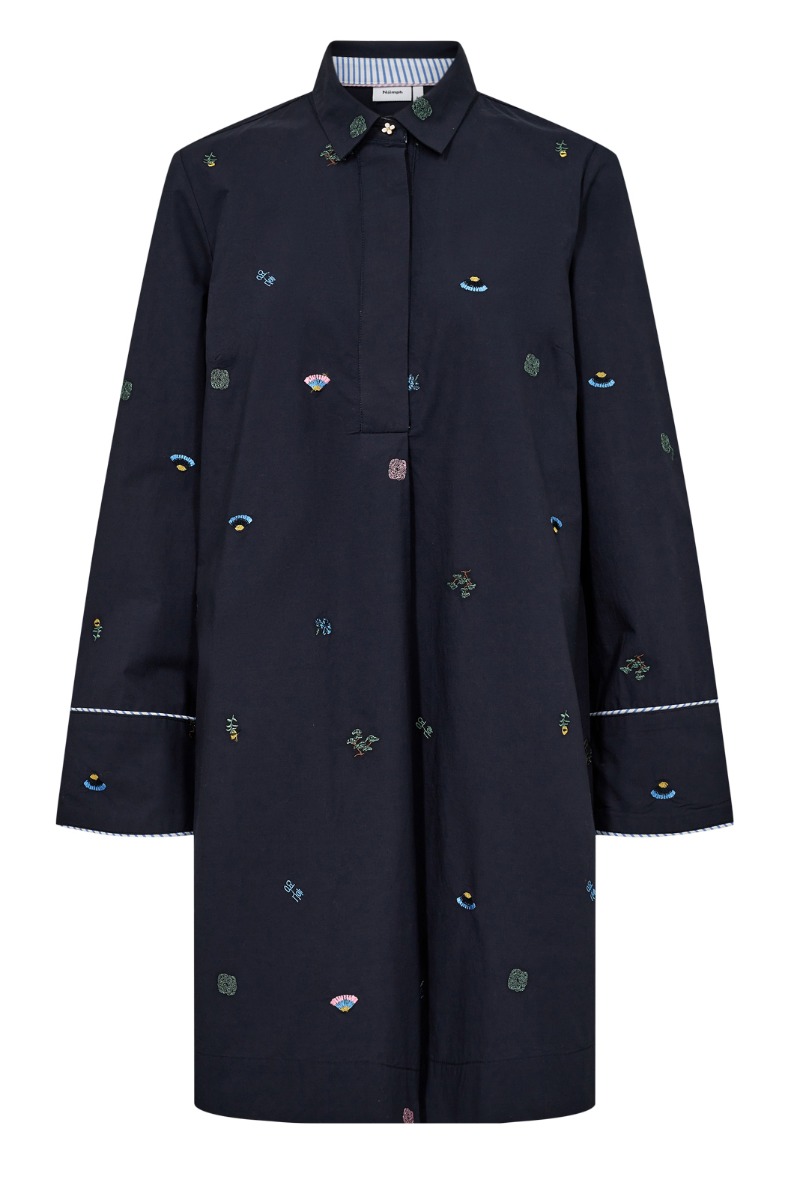 Nümph - Kjole - Chiro Dress - Dark Sapphire