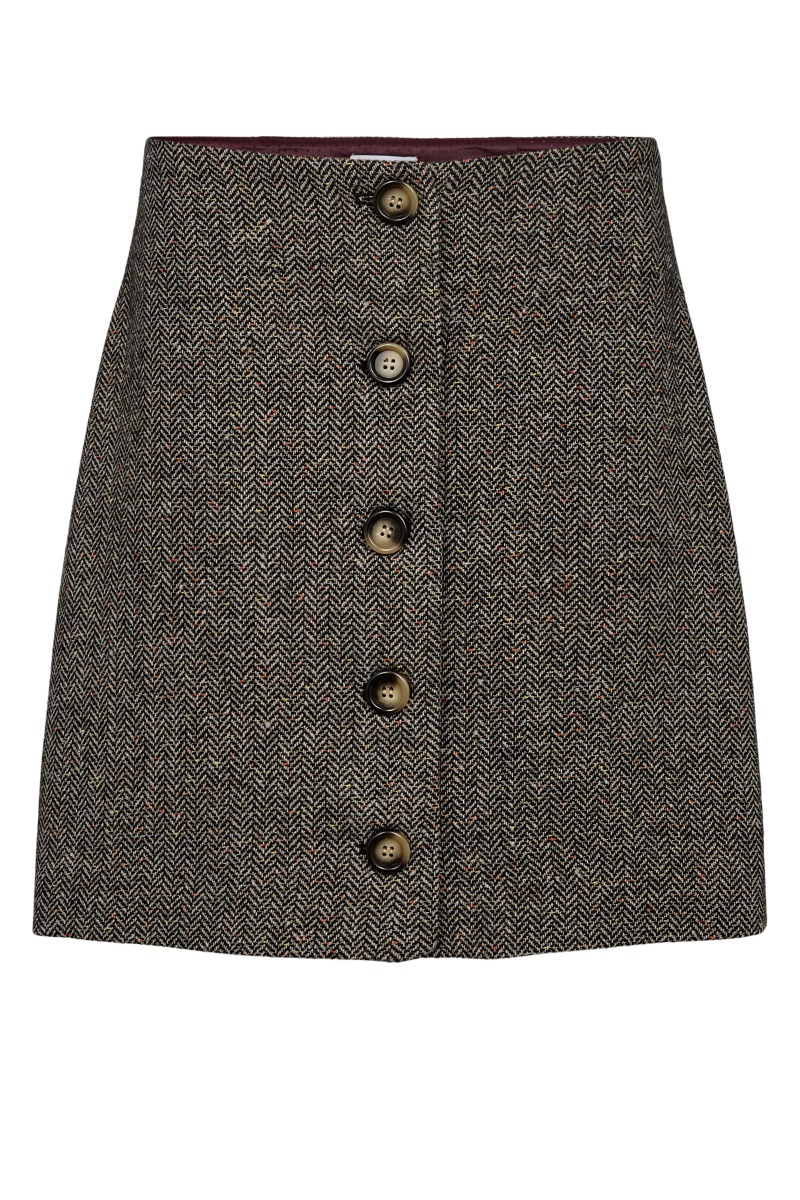 Nümph - Nederdel - Avey Mini Skirt - Caviar