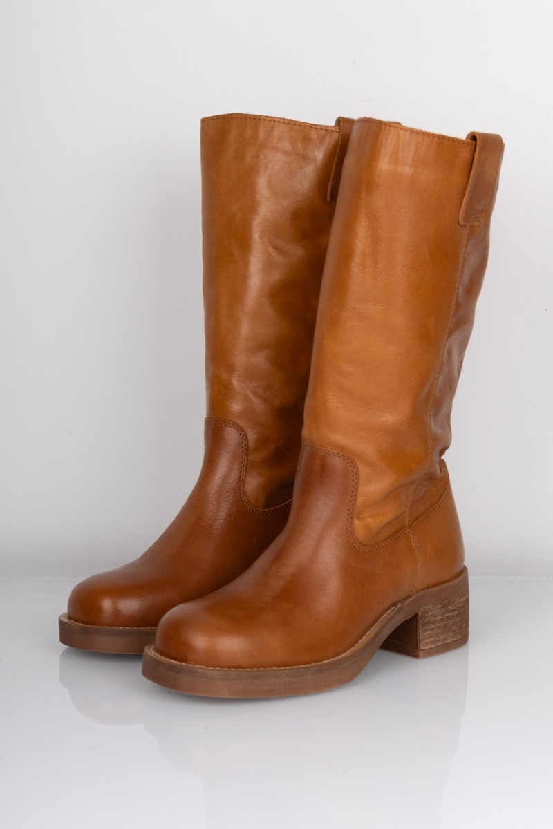 Pavement - Støvler - Anneli Vintage - Tan Vintage