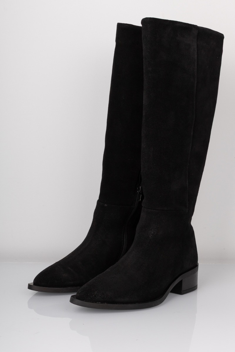 Pavement - Støvler - Finka - Black Suede