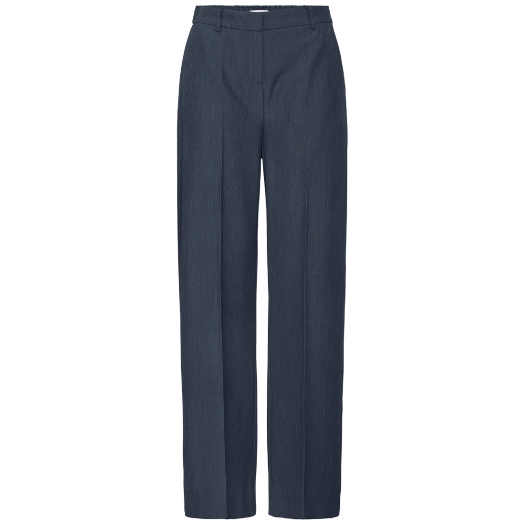 B.YOUNG DAME BUKSER BYDANTA - Navy Blazer MELANGE