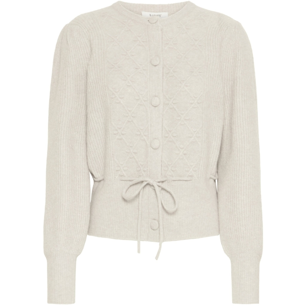 B.YOUNG DAME CARDIGAN BYMIFFA - String Melange