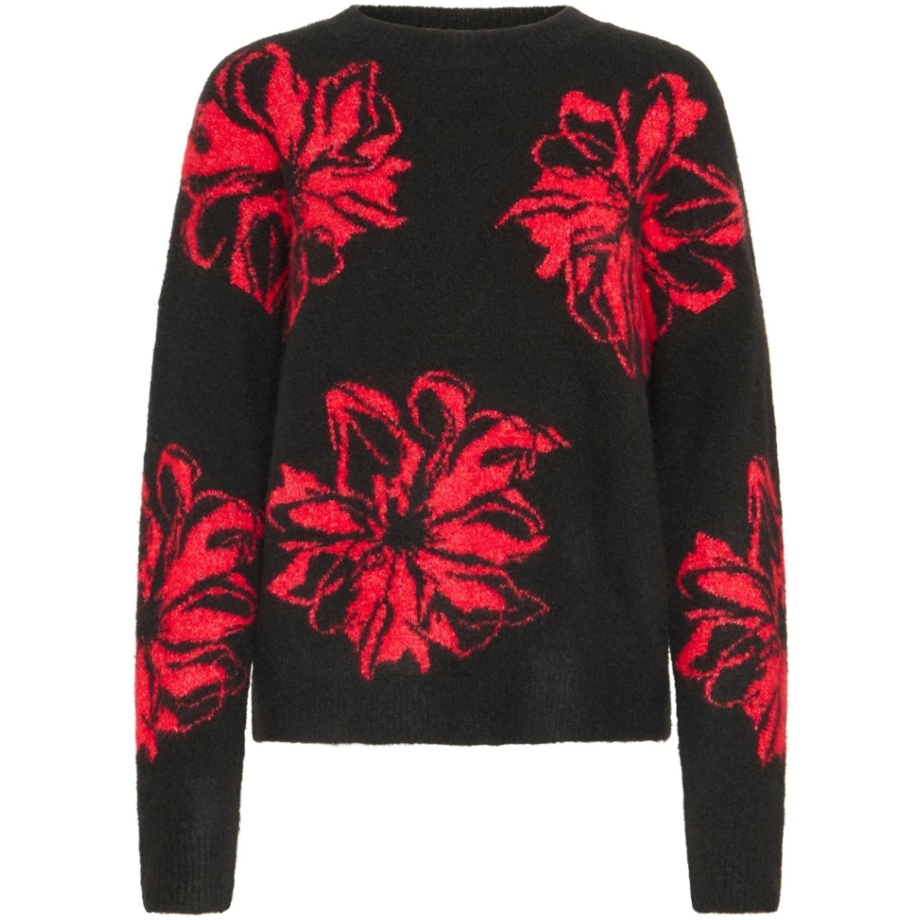 B.YOUNG DAME SWEATER BYOMEA - Black Mix