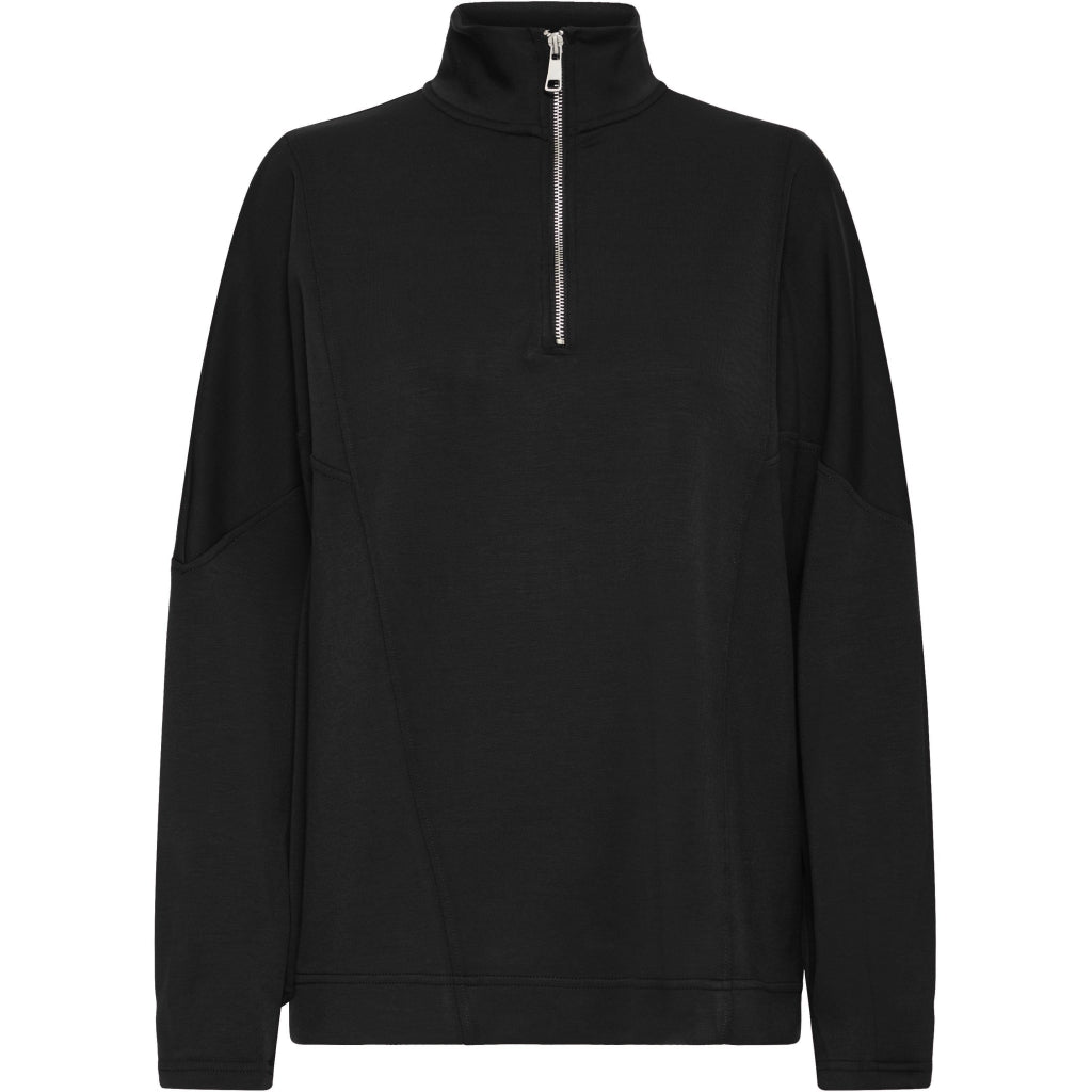 B.YOUNG DAME SWEATSHIRT BYPUSTI - Meteorite