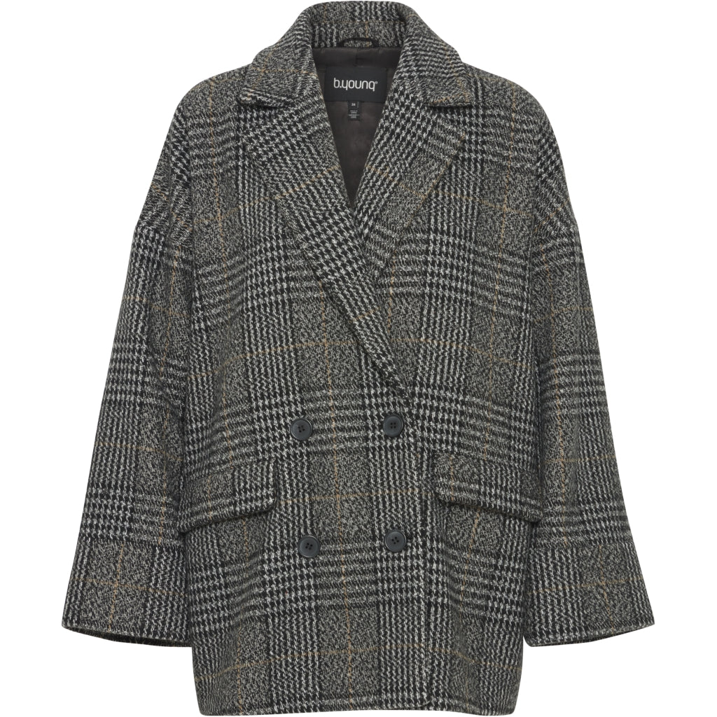 B.YOUNG dame frakke BYCUBANA - Black Mix