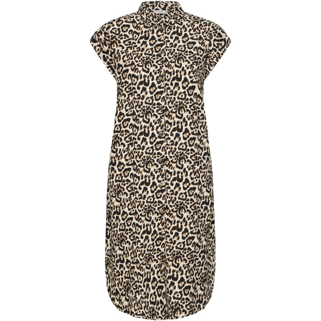 B.YOUNG dame kjole BYFALAKKA - Rainy Day Leopard Mix